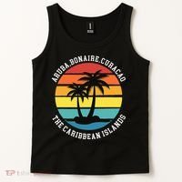 Aruba Bonaire Curacao The Caribbean Islands Vacation Tank Top thumb 2