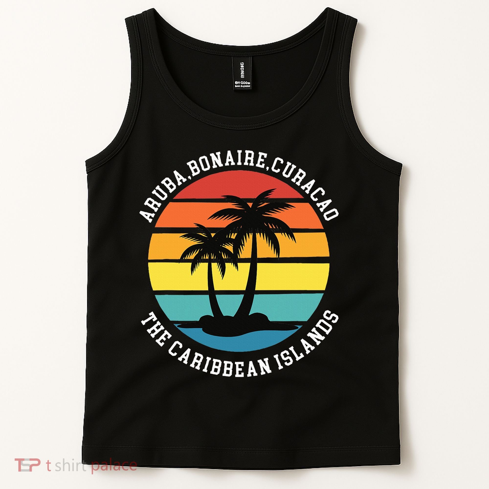Aruba Bonaire Curacao The Caribbean Islands Vacation Tank Top