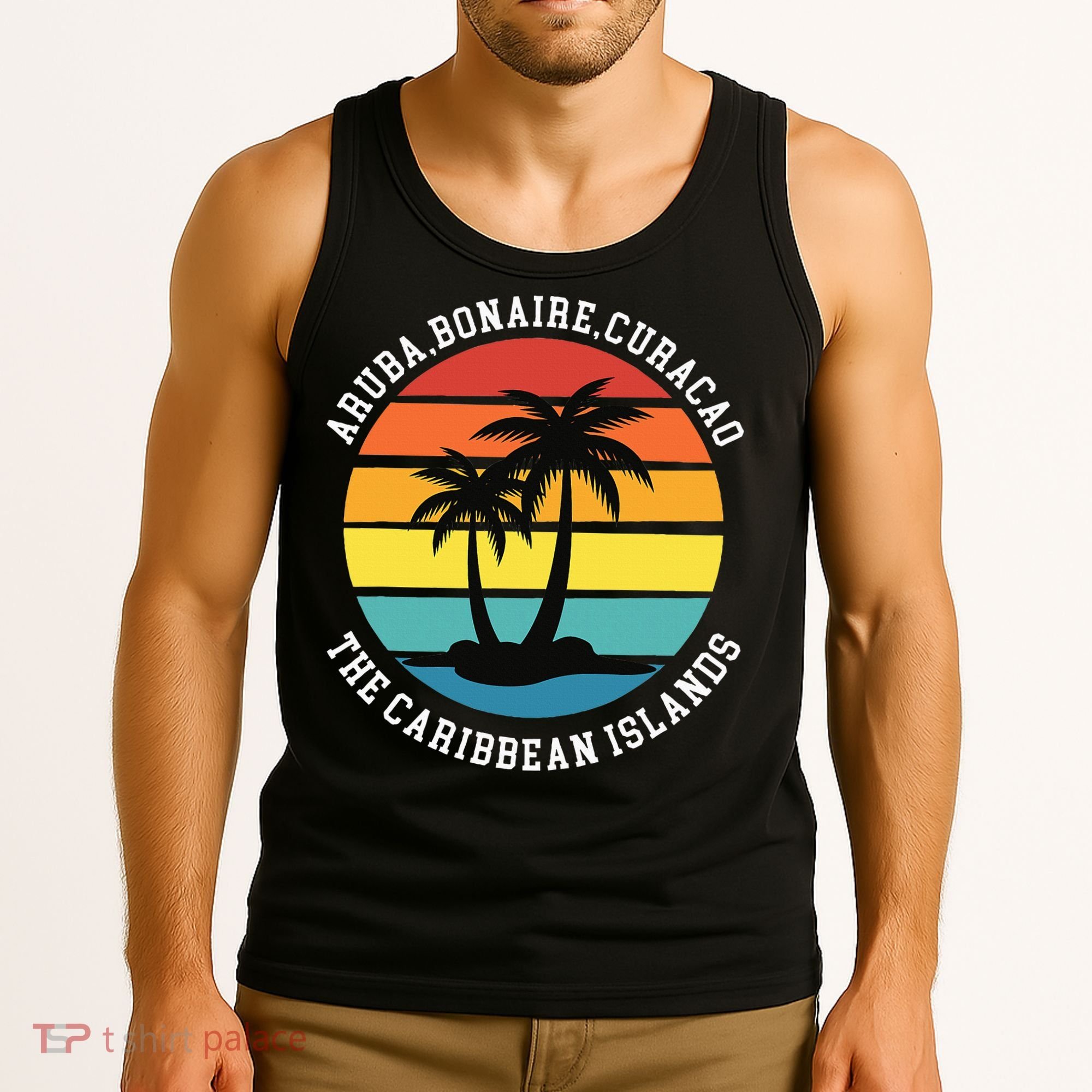 Aruba Bonaire Curacao The Caribbean Islands Vacation Tank Top