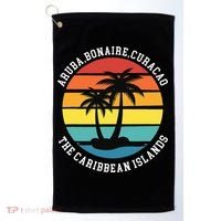 Aruba Bonaire Curacao The Caribbean Islands Vacation Golf Towel thumb 0
