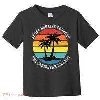 Aruba Bonaire Curacao The Caribbean Islands Vacation Toddler T-Shirt thumb 0