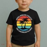 Aruba Bonaire Curacao The Caribbean Islands Vacation Toddler T-Shirt thumb 2