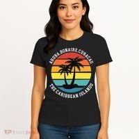 Aruba Bonaire Curacao The Caribbean Islands Vacation Women's T-Shirt thumb 4