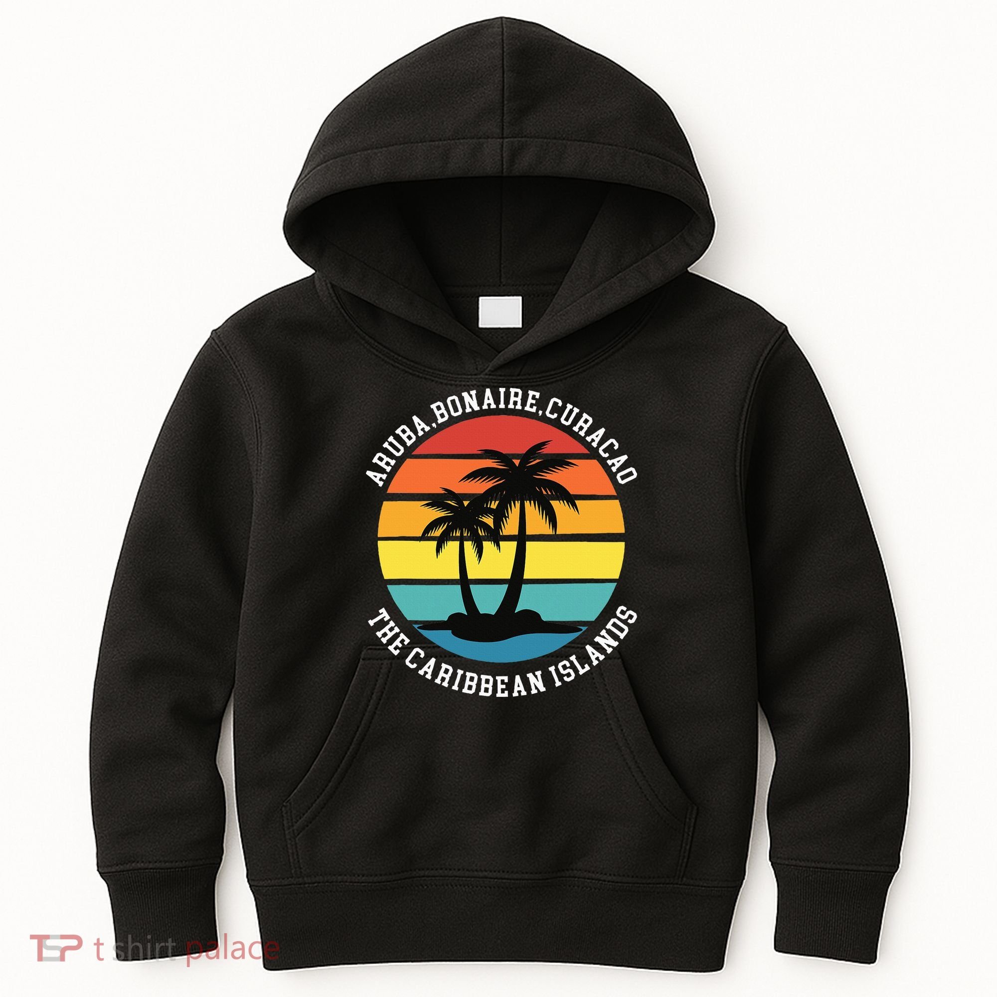 Aruba Bonaire Curacao The Caribbean Islands Vacation Kids Hoodie