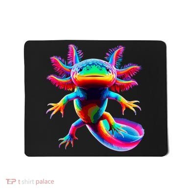Axolotl Beautiful Colorful Axolotl Mousepad