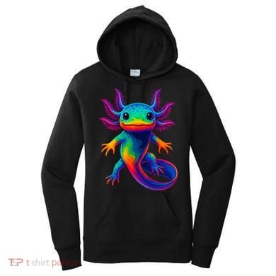 Axolotl Beautiful Colorful Kawaii Axolot Women's Hoodie