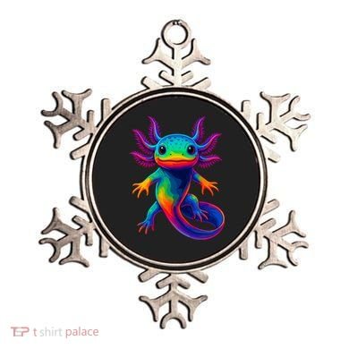 Axolotl Beautiful Colorful Kawaii Axolot Ornament