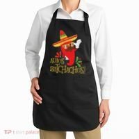Adios Bitchachos Cinco De Mayo Mexican Chili Peppers Apron thumb 2