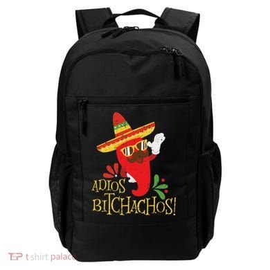 Adios Bitchachos Cinco De Mayo Mexican Chili Peppers Backpack
