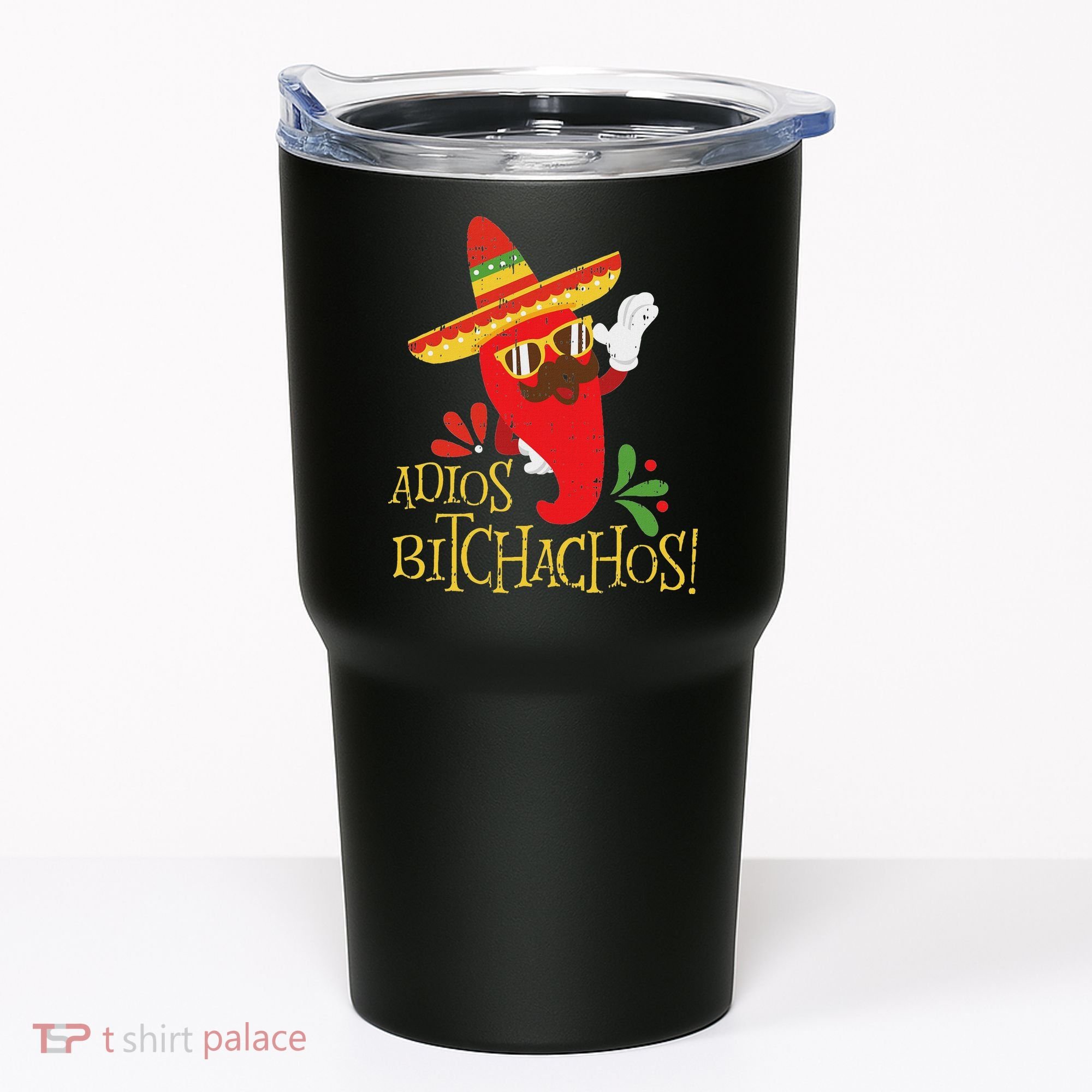 Adios Bitchachos Cinco De Mayo Mexican Chili Peppers Tumbler