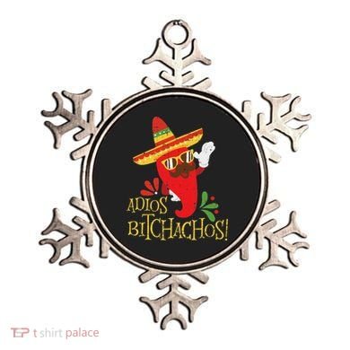 Adios Bitchachos Cinco De Mayo Mexican Chili Peppers Ornament