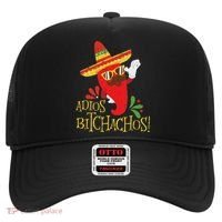 Adios Bitchachos Cinco De Mayo Mexican Chili Peppers Hat thumb 0