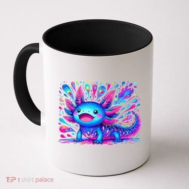 Axolotl Beautiful Colorful Art Axolotl Coffee Mug
