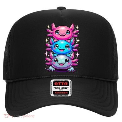 Axolotl Beautiful Colorful Art Axolotls Hat