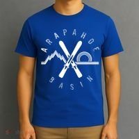 Arapahoe Basin Colorado Skiing Mountain Snowboarding Ski Meaningful Gift T-Shirt thumb 3