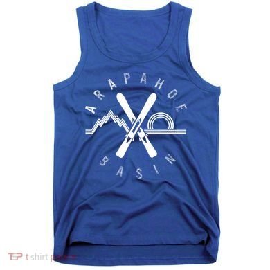Arapahoe Basin Colorado Skiing Mountain Snowboarding Ski Meaningful Gift Tank Top