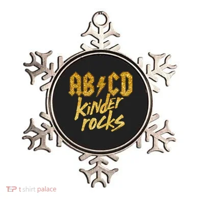 ABCD Kinder Rocks Ornament