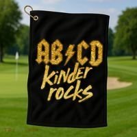 ABCD Kinder Rocks Golf Towel thumb 1