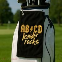 ABCD Kinder Rocks Golf Towel thumb 2