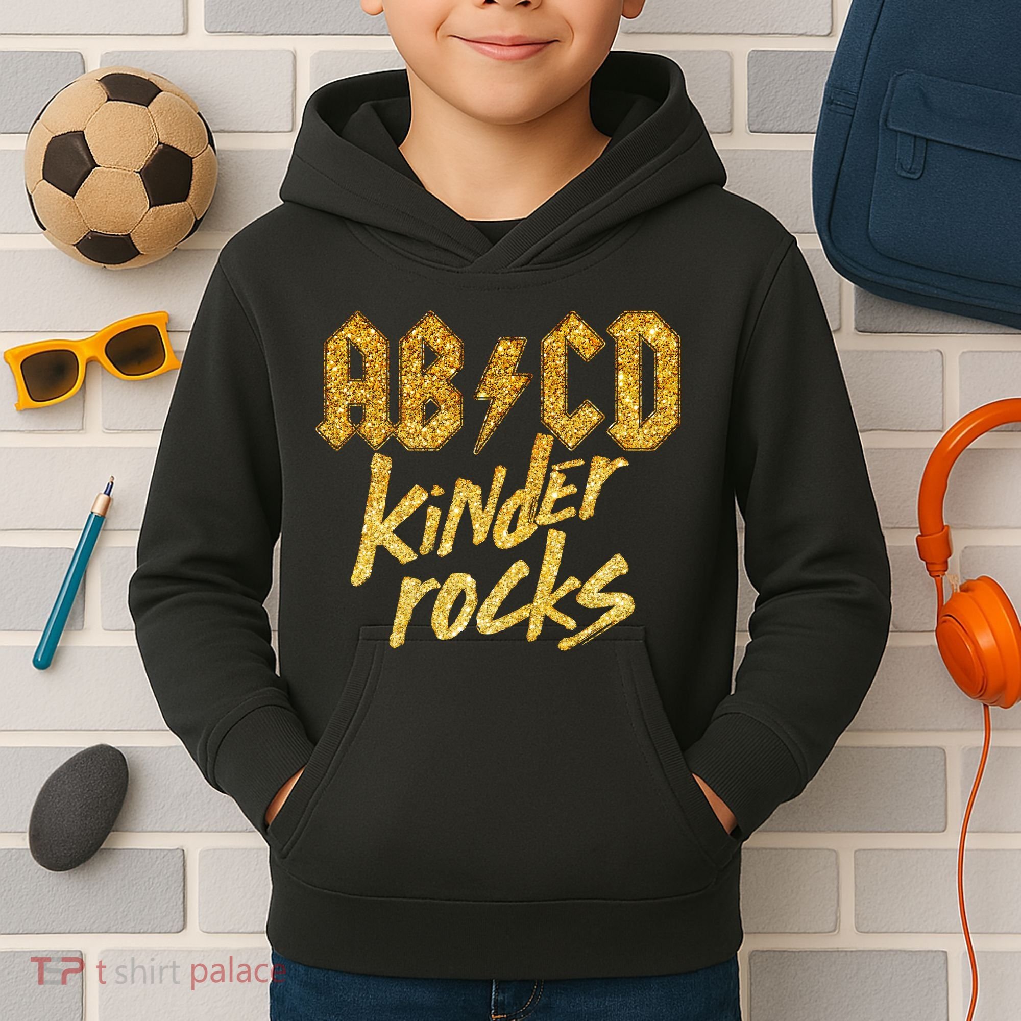 ABCD Kinder Rocks Kids Hoodie