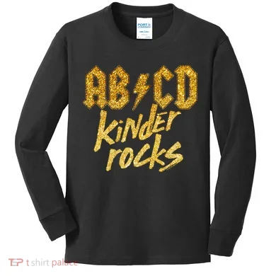 ABCD Kinder Rocks Kids Long Sleeve Shirt