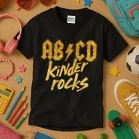 ABCD Kinder Rocks Kids T-Shirt thumb 3