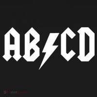 ABCD Rock Logo USA-Made Doggie Bandana thumb 2