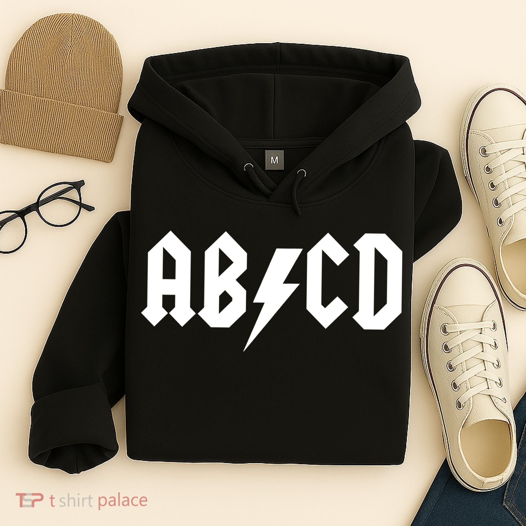 ABCD Rock Logo Hoodie