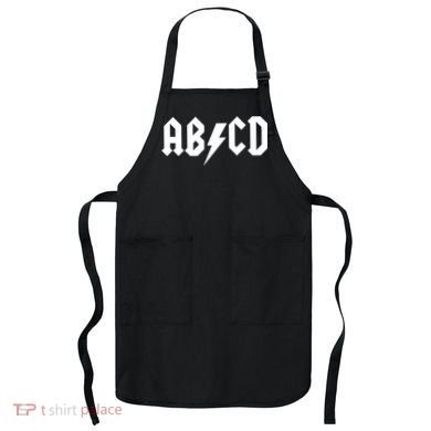 ABCD Rock Logo Apron