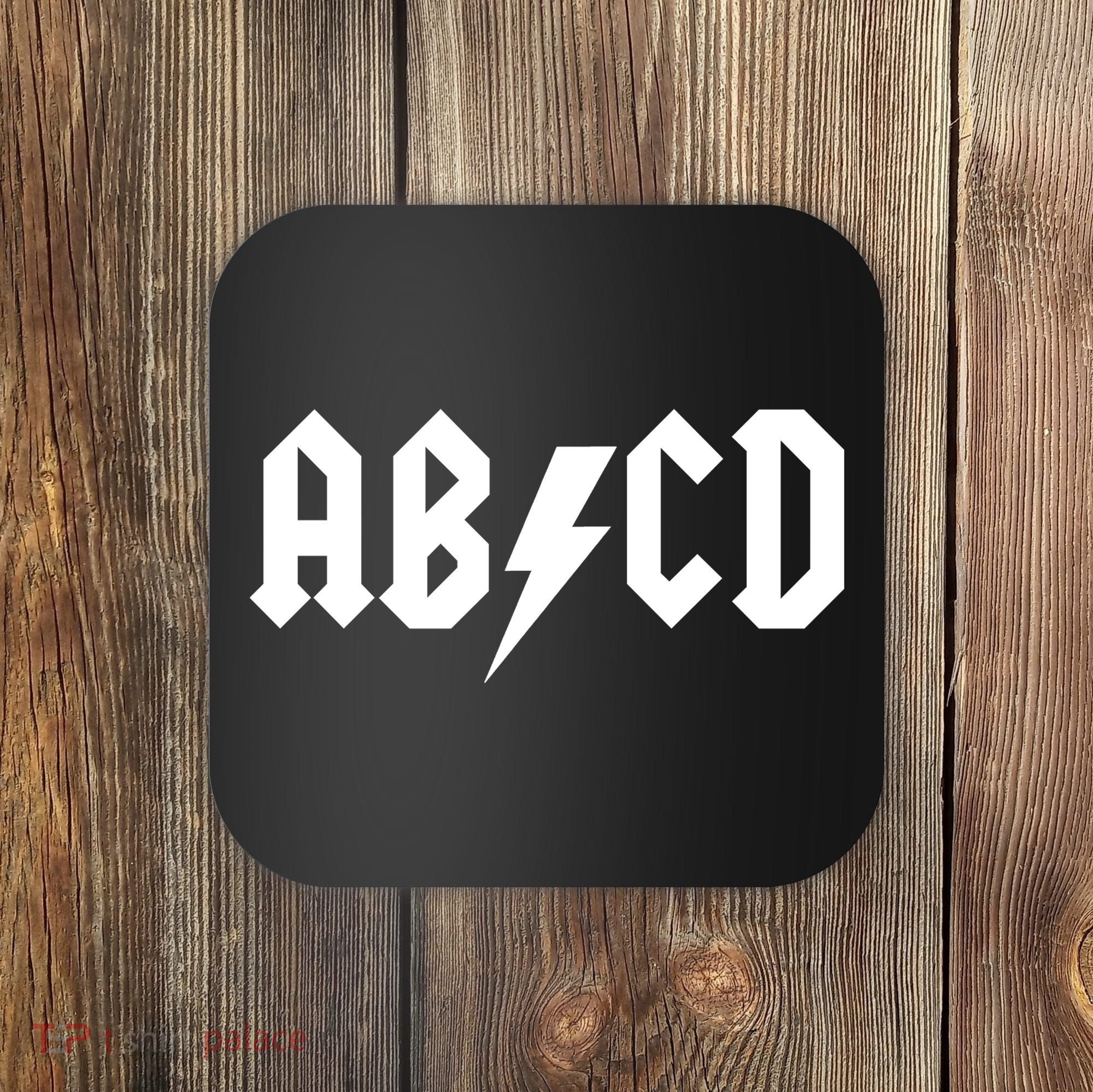 ABCD Rock Logo Coaster