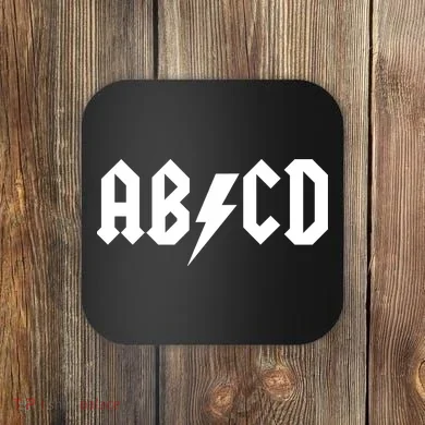 ABCD Rock Logo Coaster