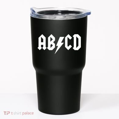ABCD Rock Logo Tumbler