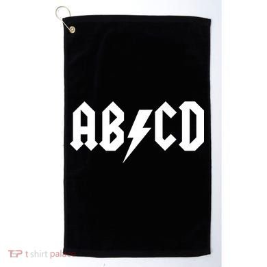 ABCD Rock Logo Golf Towel