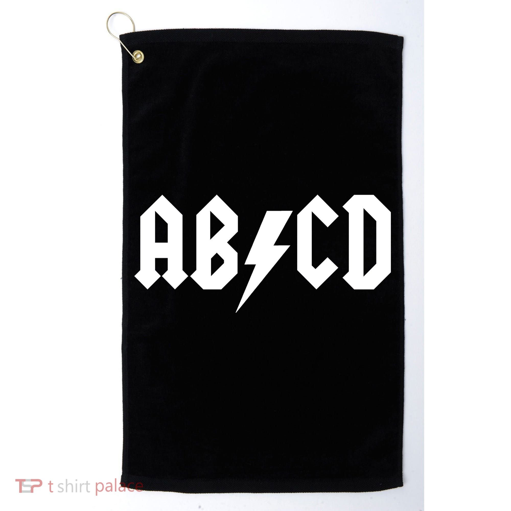 ABCD Rock Logo Golf Towel