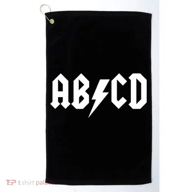 ABCD Rock Logo Golf Towel