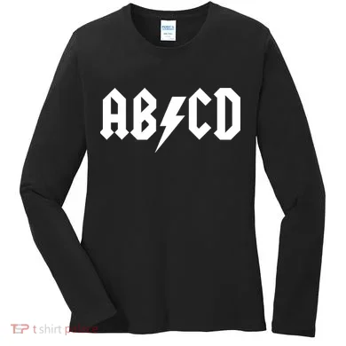 ABCD Rock Logo Women's Long Sleeve Shirt