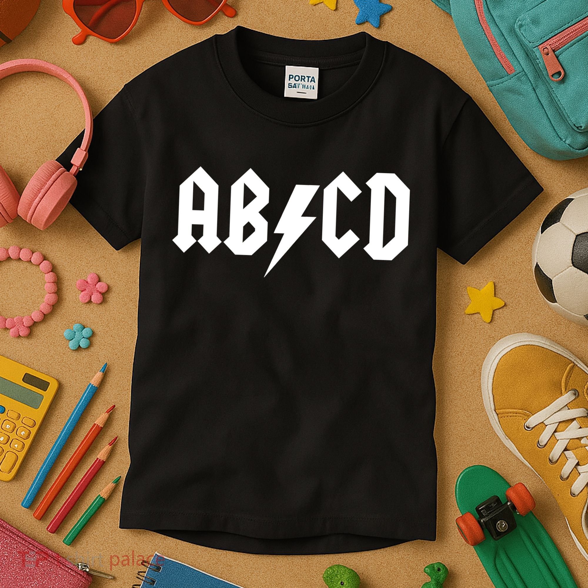 ABCD Rock Logo Kids T-Shirt