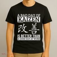 A Bad Day Of Kaizen Funny Japanese Kaizen T-Shirt thumb 3
