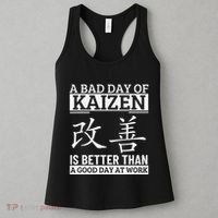 A Bad Day Of Kaizen Funny Japanese Kaizen Women's Tank Top thumb 3