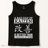 A Bad Day Of Kaizen Funny Japanese Kaizen Tank Top thumb 2