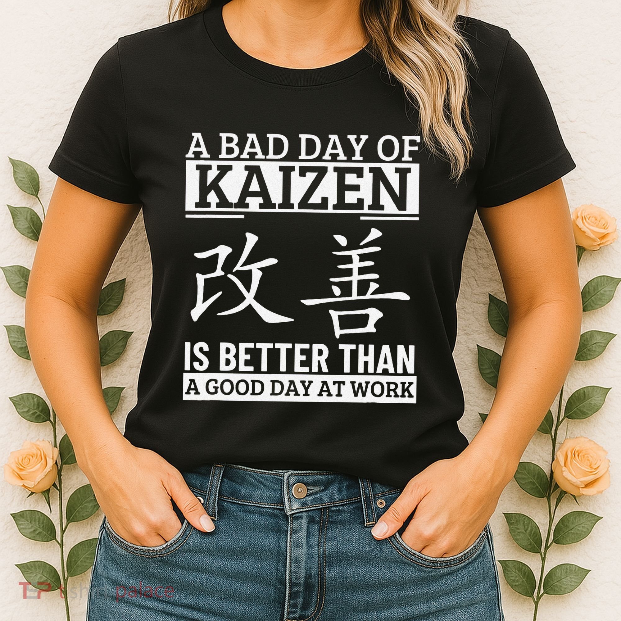 A Bad Day Of Kaizen Funny Japanese Kaizen Women's T-Shirt