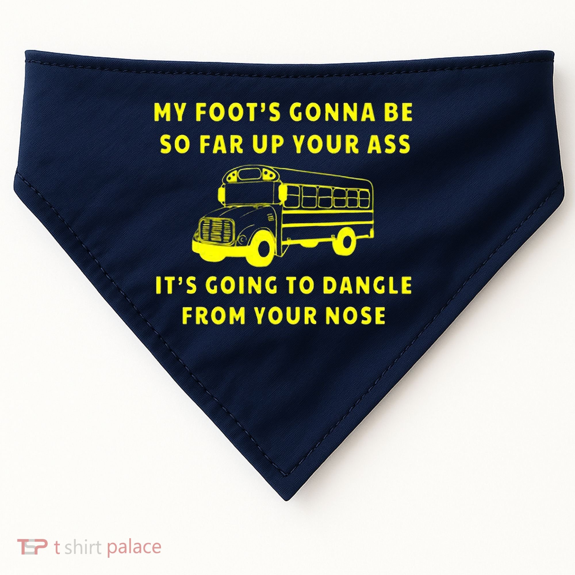 Amherst Bus Driver USA-Made Doggie Bandana