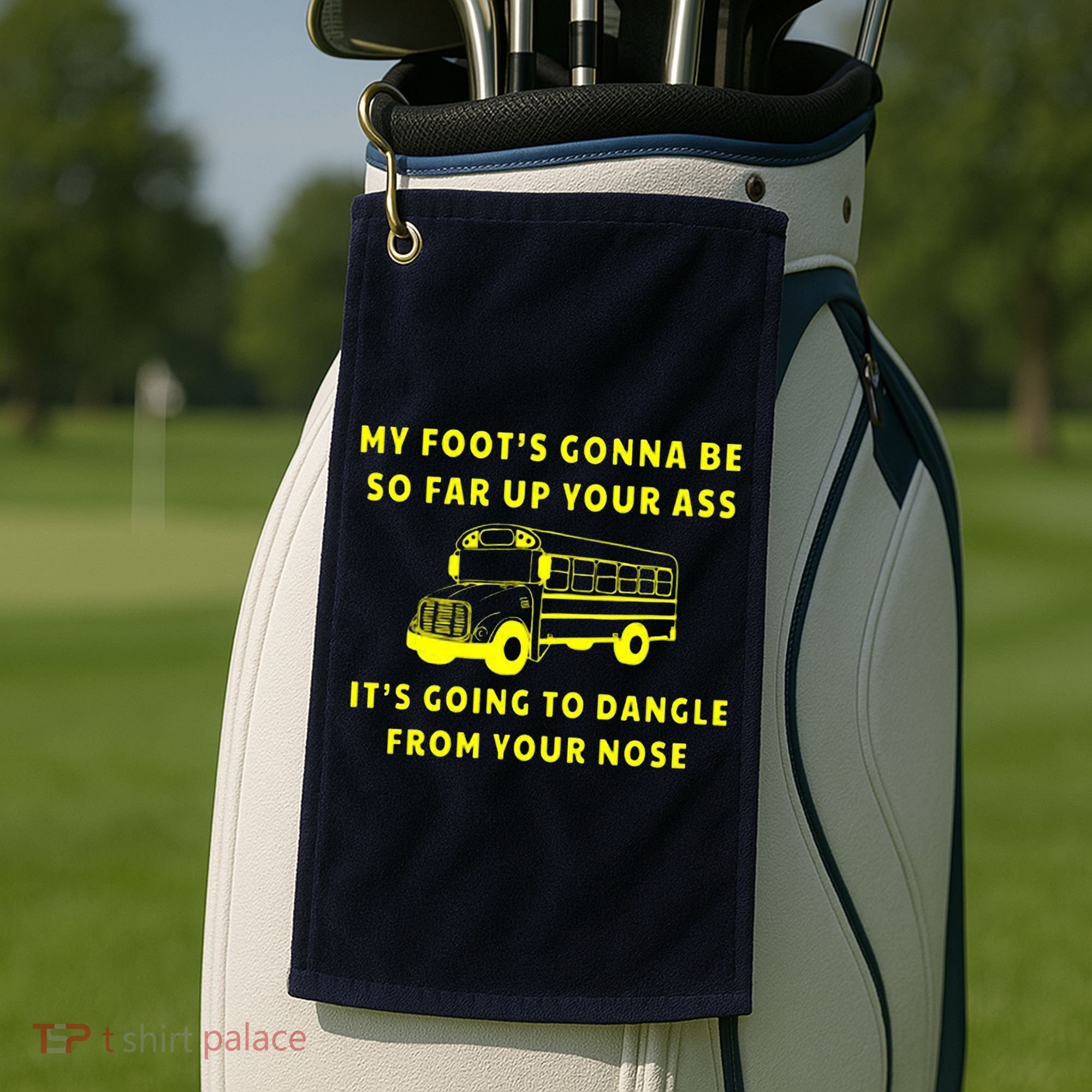 Amherst Bus Driver Golf Towel