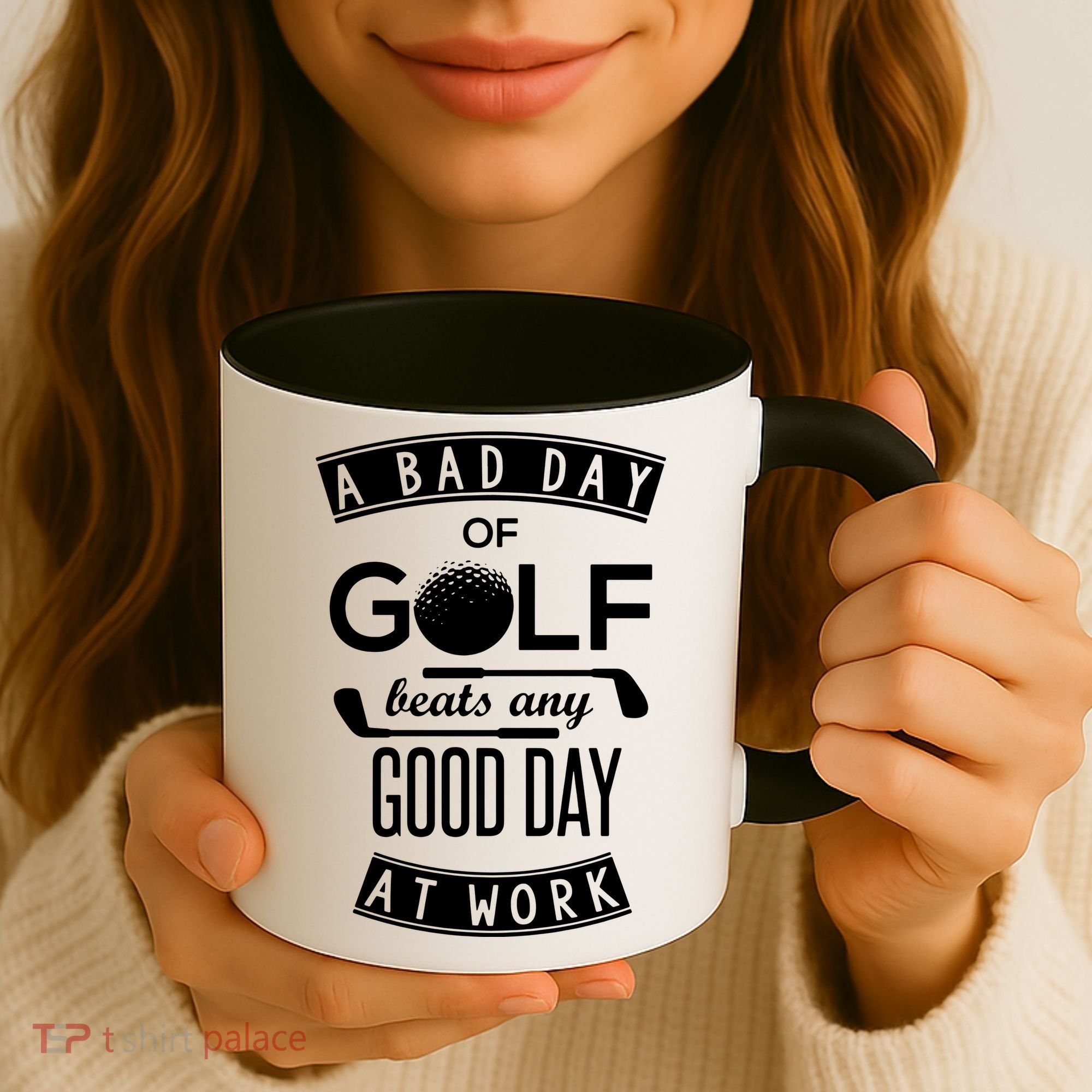 A Bad Day Of Golf Beats Any Day At Work Coffee Mug