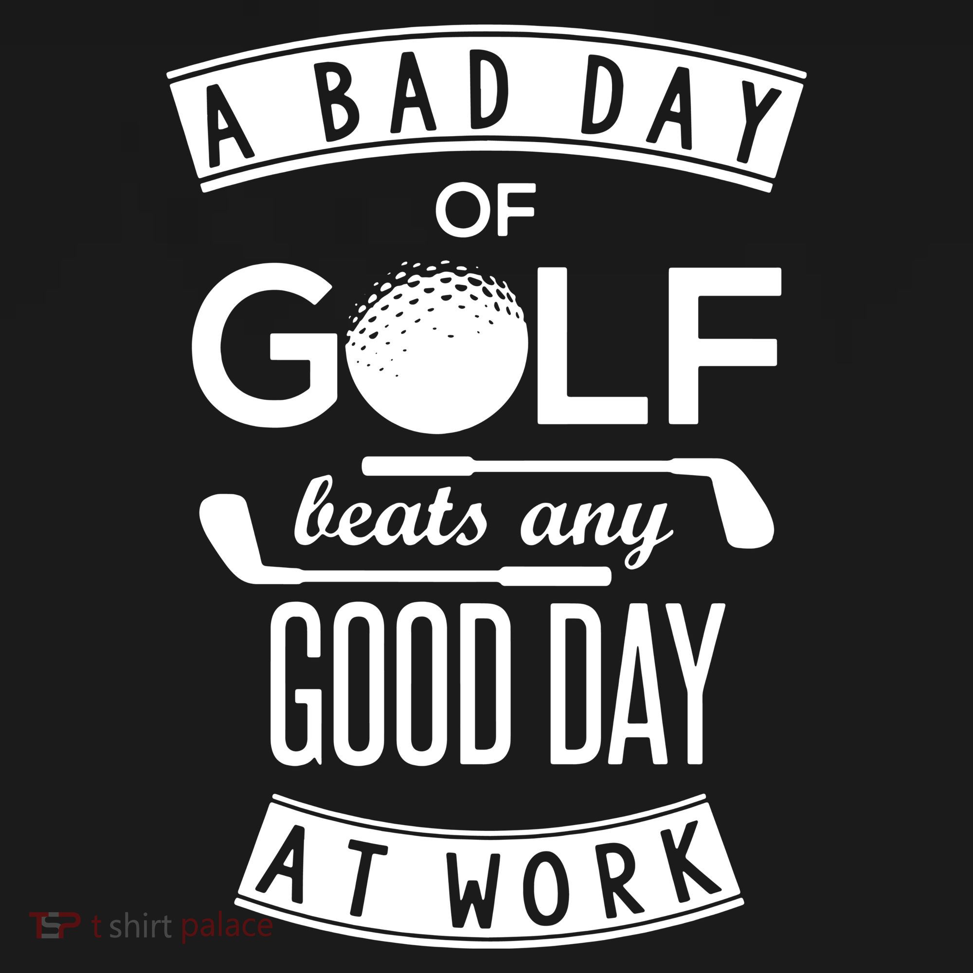 A Bad Day Of Golf Beats Any Day At Work Ornament