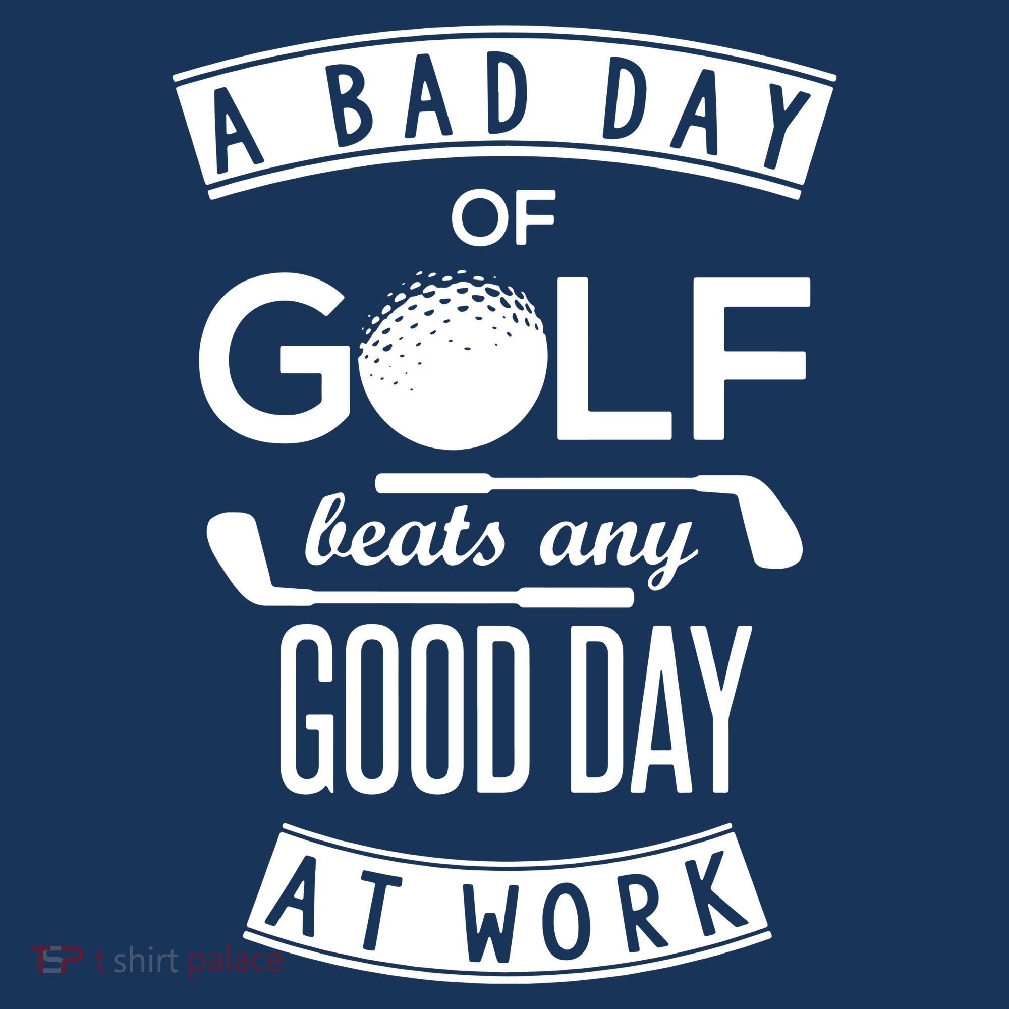 A Bad Day Of Golf Beats Any Day At Work Women's Sweatshirt