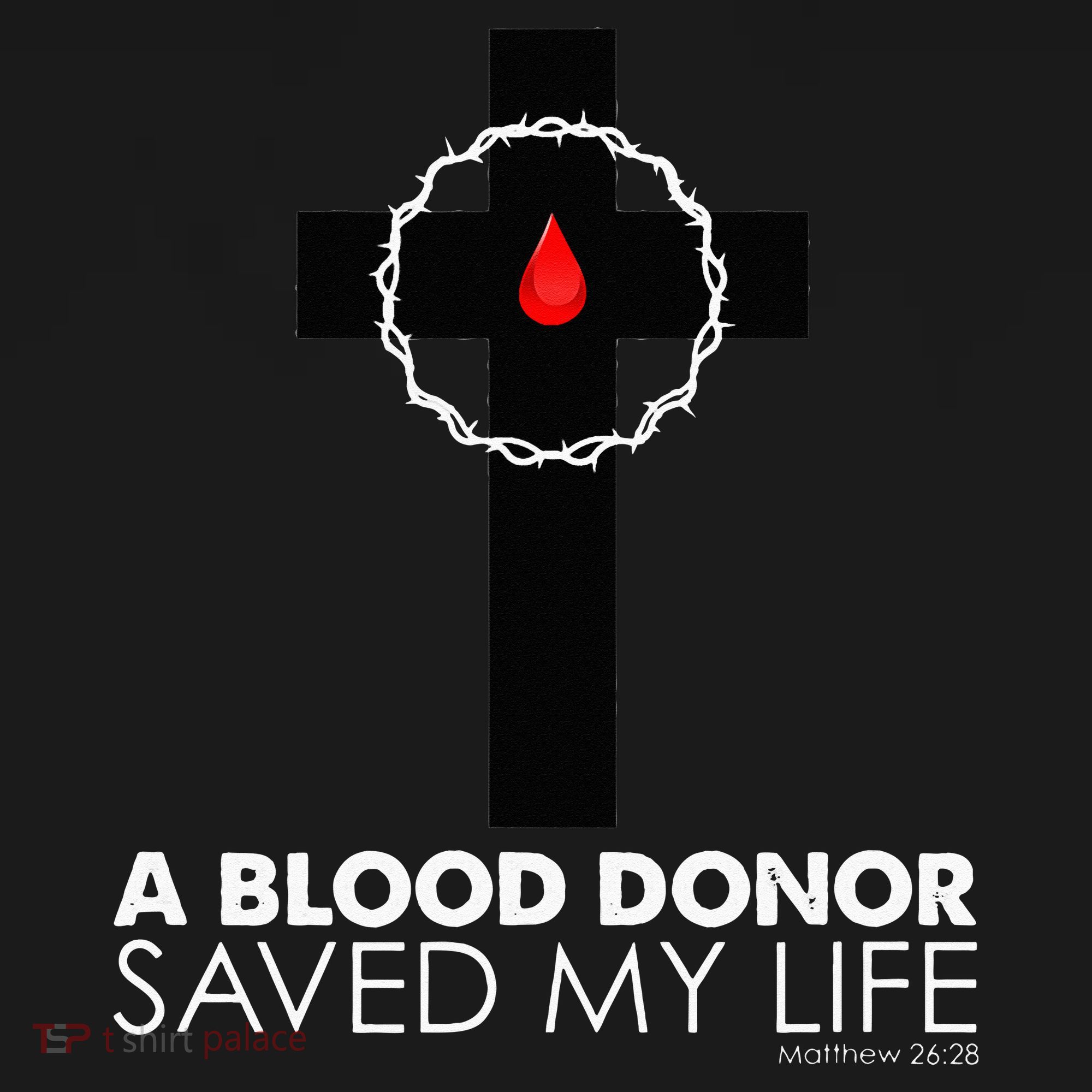 A Blood Donor Saved My Life funny christian Women's Tank Top
