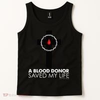 A Blood Donor Saved My Life funny christian Tank Top thumb 2