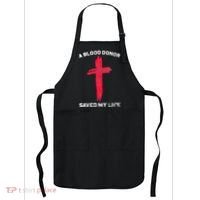 A Blood Donor Saved My Life Christian Blood Apron thumb 0