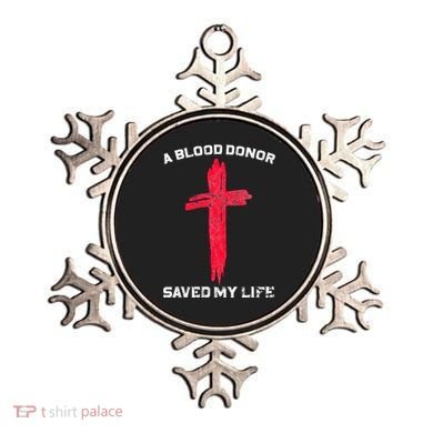 A Blood Donor Saved My Life Christian Blood Ornament